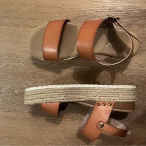 Xappeal Brown Espadrille Sandals